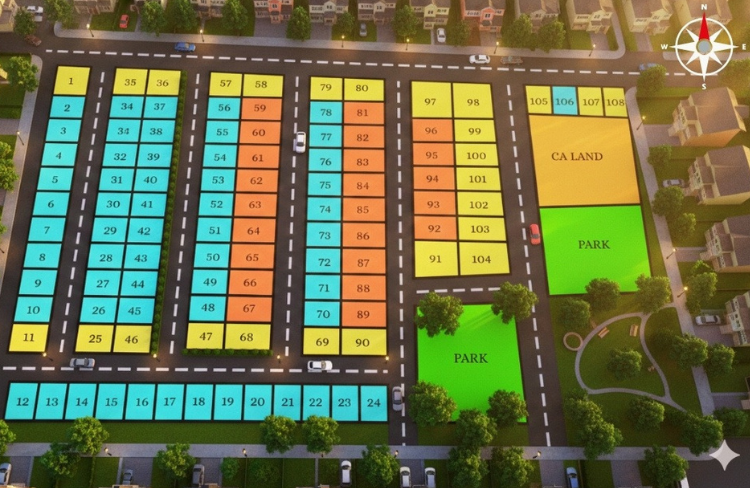 Titan Park layout